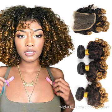 New curly hair products for women fumni bouncy curls, cambodian  omber human hair